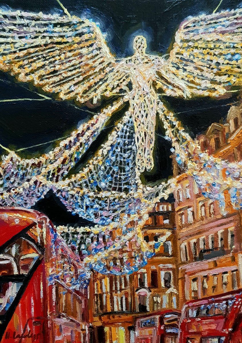 Regent Street Christmas Lights - Harriet Lawless Artist