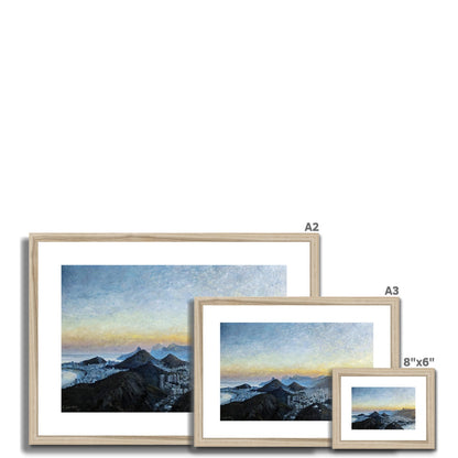 Rio Sunset From Sugarloaf | Print