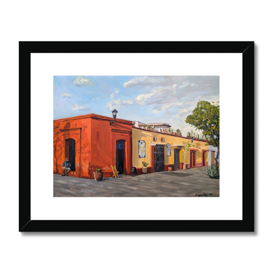 Oaxacan Siesta, Shades of Solace | Framed & Mounted Print