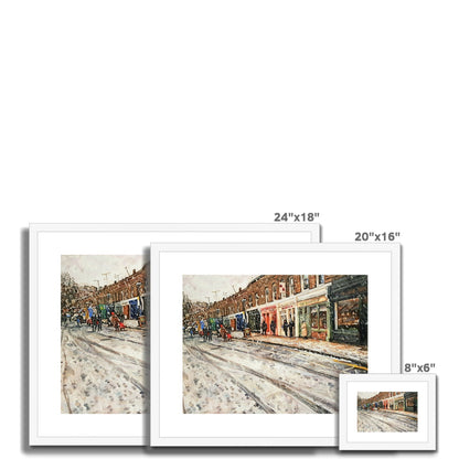 Columbia Road In The Snow | Print