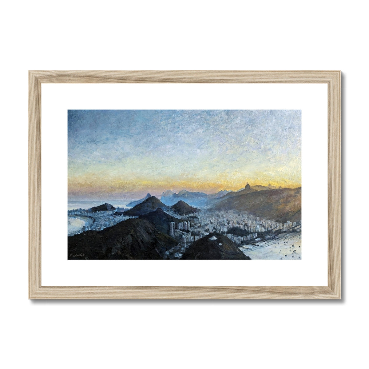 Rio Sunset From Sugarloaf | Print