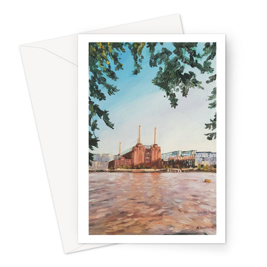 Towards Battersea Power Station, From Pimlico | Greeting Cards