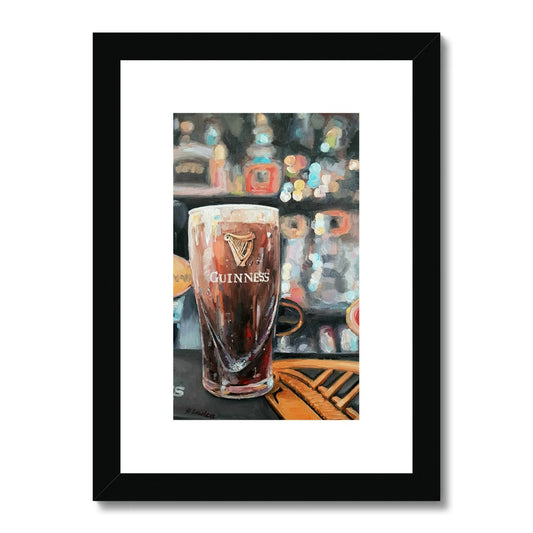 Pint Of Guinness | Framed & Mounted Print