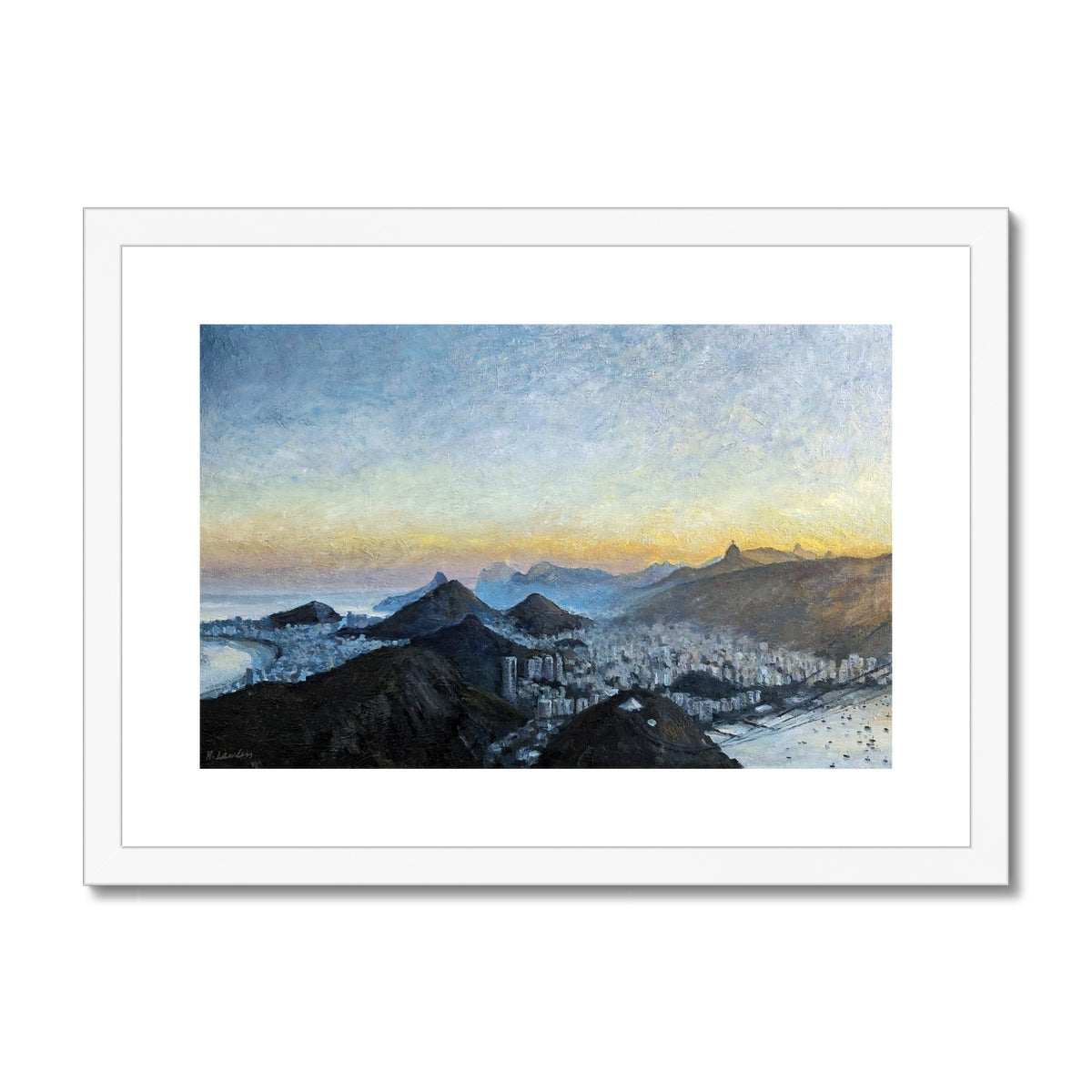 Rio Sunset From Sugarloaf | Print