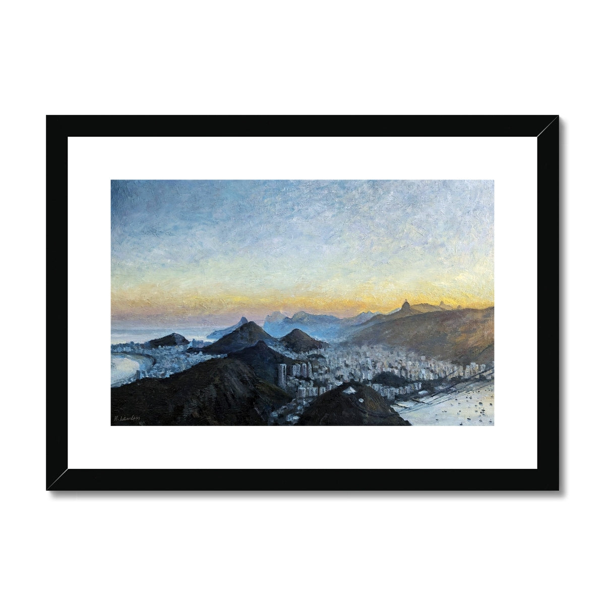 Rio Sunset From Sugarloaf | Print