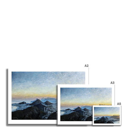 Rio Sunset From Sugarloaf | Print