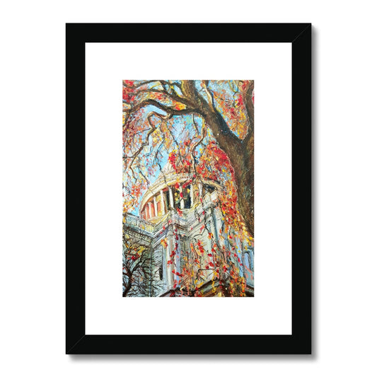 Autumn Colours At St Pauls Cathedral | Framed & Mounted Print