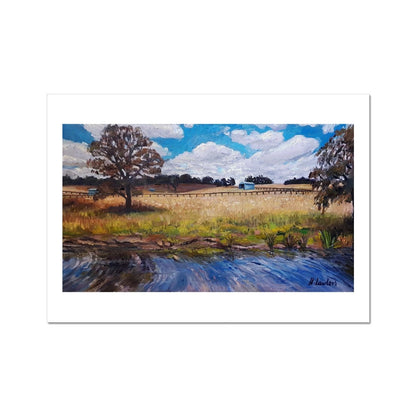 Along the Wingecarribee River | Print Prints Harriet Lawless Artist australia A3 / 16.5"x12" Unframed