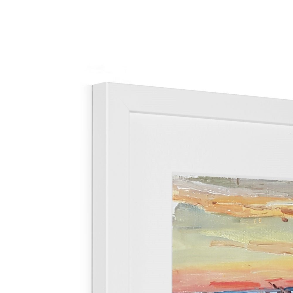 Beach Sunrise Study | Print Prints Harriet Lawless Artist australia sunset 16"x12" / 41x30cm Natural Frame