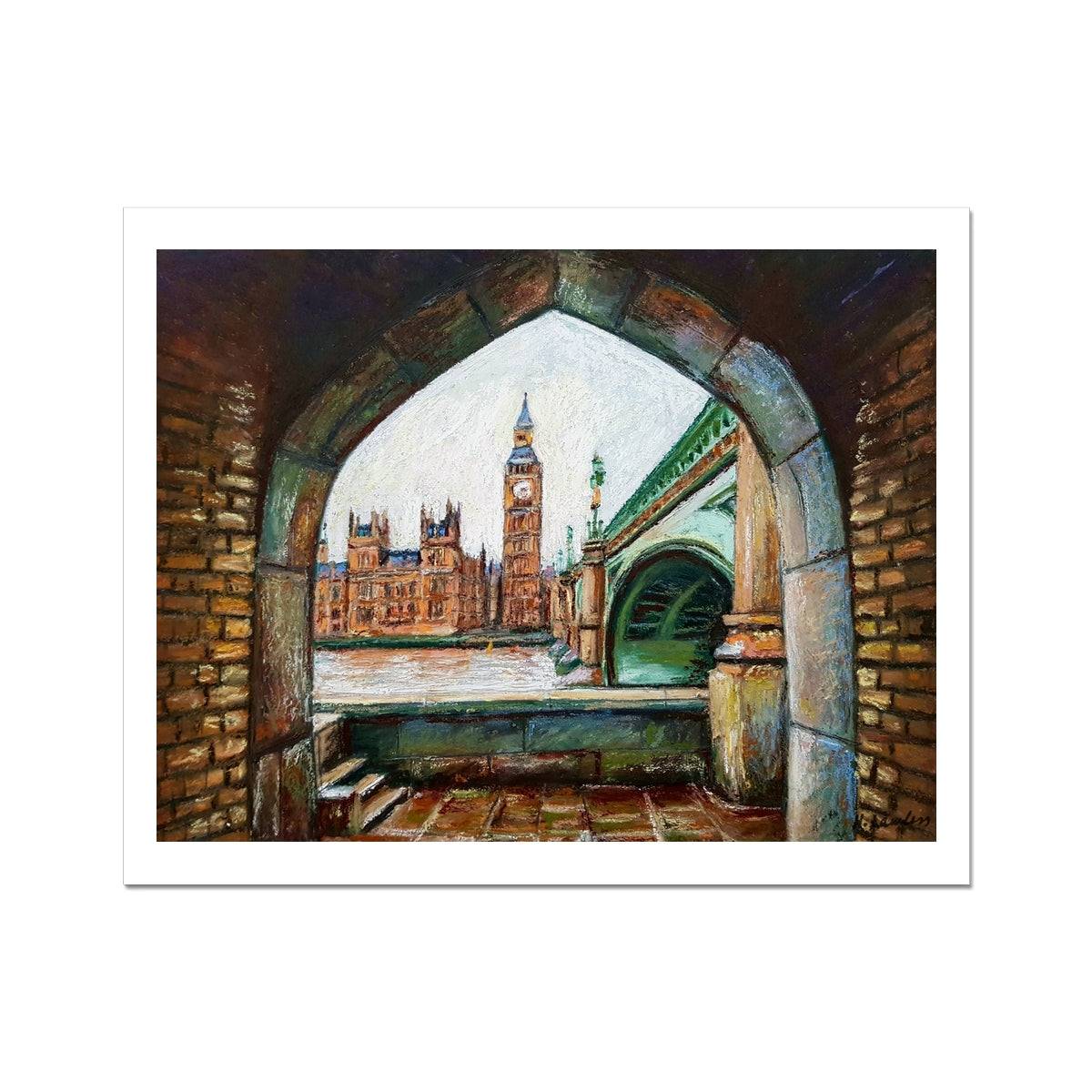 Big Ben, London | Print Prints Harriet Lawless Artist england 20"x16" / 51x41cm Unframed