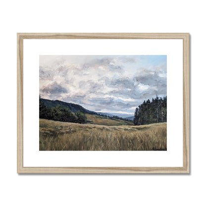 Brecon Beacon Sunrise; First Light | Print Prints Harriet Lawless Artist wales 20"x16" / 51x41cm Natural Frame