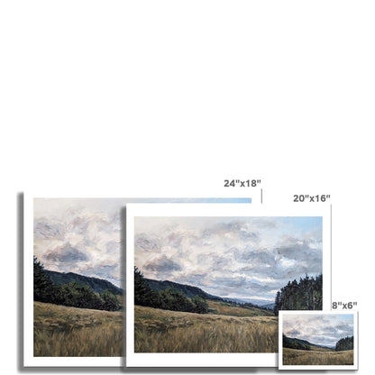 Brecon Beacon Sunrise; First Light | Print Prints Harriet Lawless Artist wales 20"x16" / 51x41cm Unframed