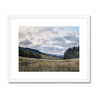 Brecon Beacon Sunrise; First Light | Print Prints Harriet Lawless Artist wales 20"x16" / 51x41cm White Frame