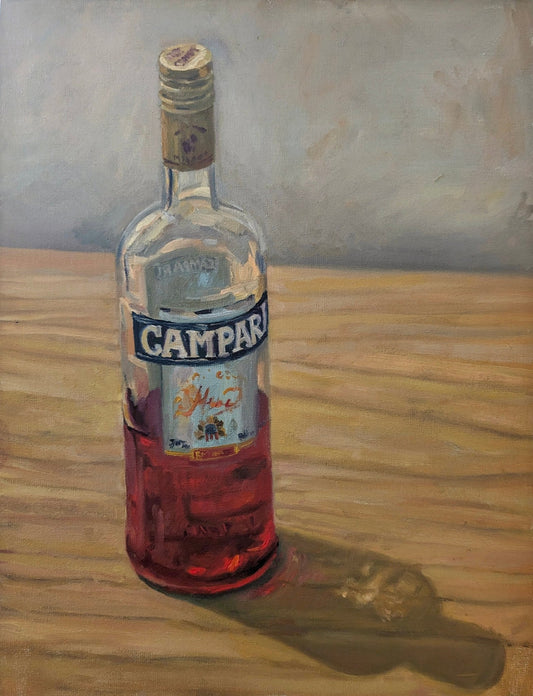 Campari | Original Painting Original Paintings Harriet Lawless Artist still life