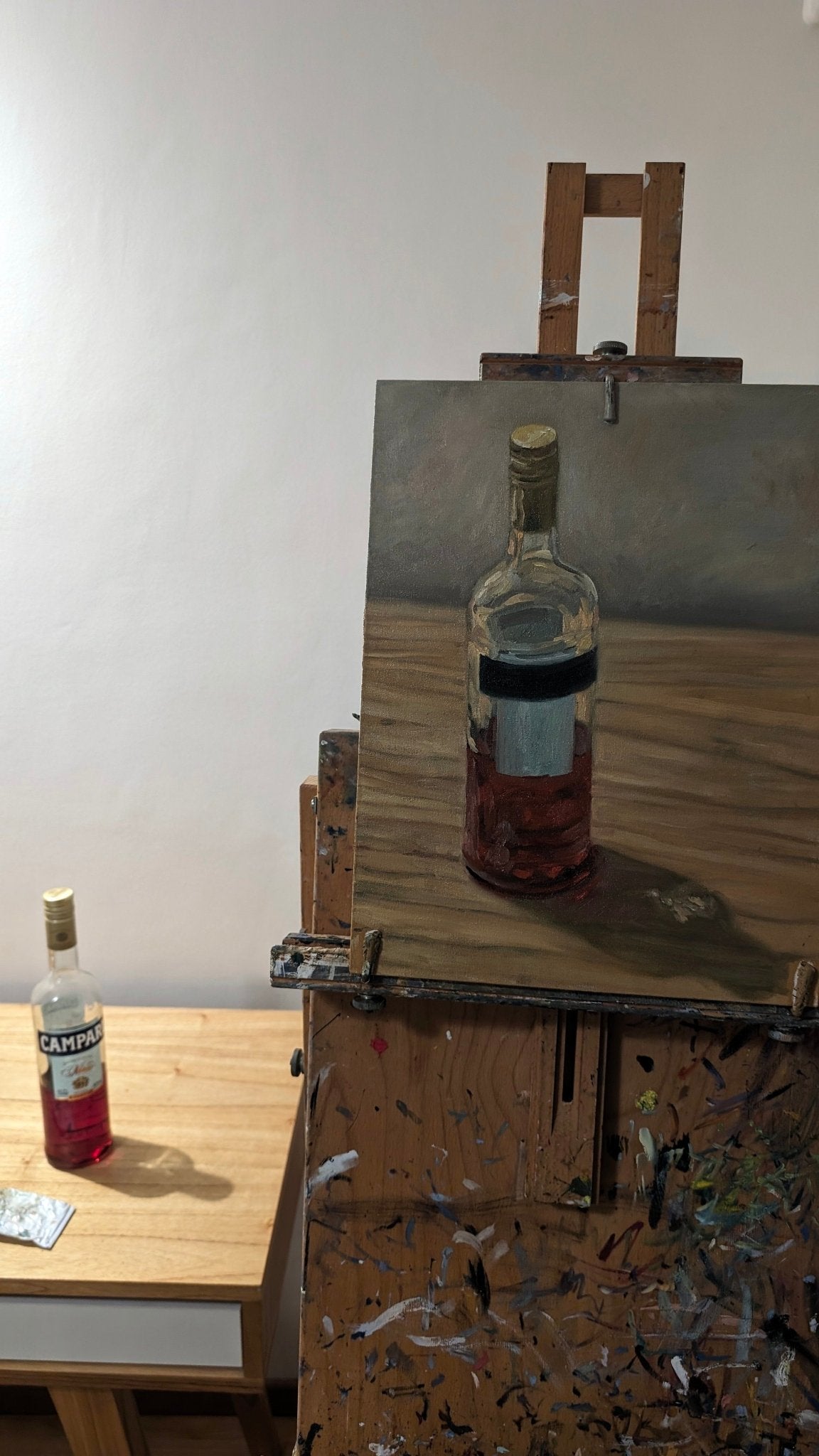 Campari | Original Painting Original Paintings Harriet Lawless Artist still life