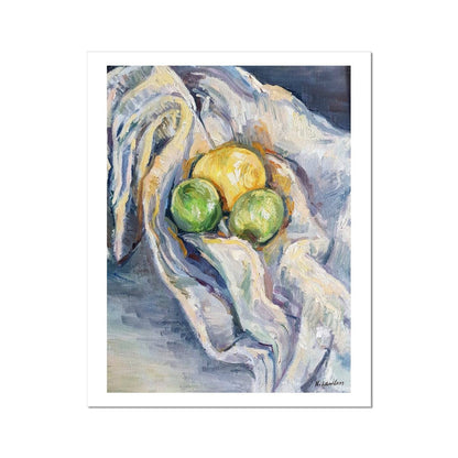 Candlelit Citrus | Print Prints Harriet Lawless Artist fruit still life 16"x20" / 41x51cm Unframed