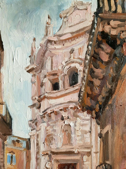 Chiesa di San Matteo | Original Painting Original Paintings Harriet Lawless Artist italy