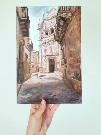 Chiesa di San Matteo | Original Painting Original Paintings Harriet Lawless Artist italy