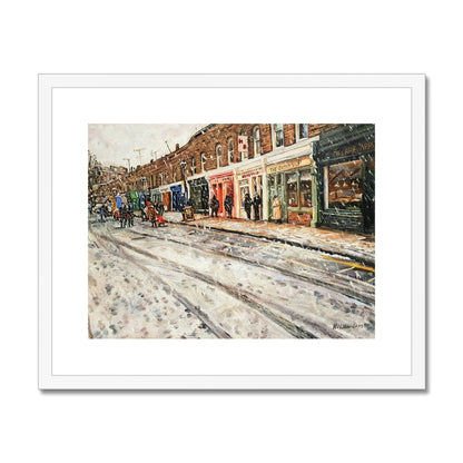 Columbia Road In The Snow | Print