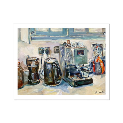 Fancy A Coffee? | Print Prints Harriet Lawless Artist interior still life 20"x16" / 51x41cm Unframed