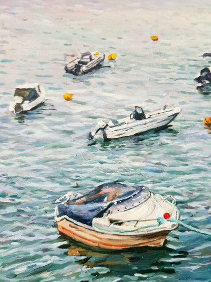 Fowey Harbour, Cornwall | Original Painting Original Paintings Harriet Lawless Artist england