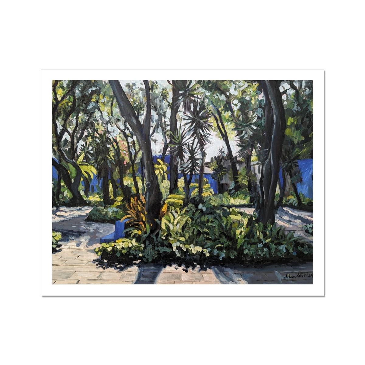 Frida's Garden | Print Prints Harriet Lawless Artist mexico 20"x16" / 51x41cm Unframed