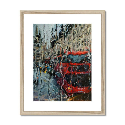 Gloomy Old London | Print Prints Harriet Lawless Artist england rainy 16"x20" / 41x51cm Natural Frame