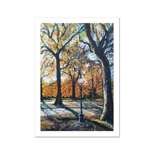 Hyde Park Lamp Post | Print Prints Harriet Lawless Artist england A3 / 12"x16.5" Unframed