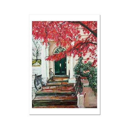 London Autumn Door | Print Prints Harriet Lawless Artist england A3 / 12"x16.5" Unframed