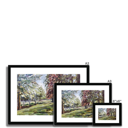 London's St James' Park | Print Prints Harriet Lawless Artist england A3 / 16.5"x12" Natural Frame