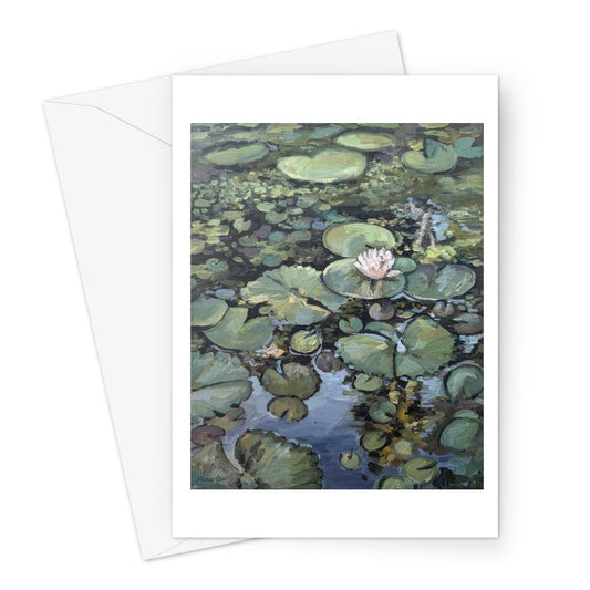 Lotus Flower, Illuminated | Greeting Cards Stationery Harriet Lawless Artist argentina flowers