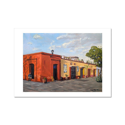 Oaxacan Siesta, Shades of Solace | Print Fine art Harriet Lawless Artist mexico