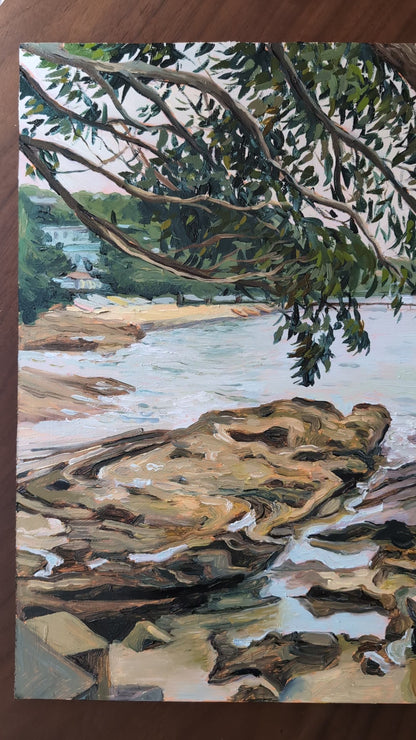 Forty Baskets Beach, Manly Cove | Original Painting