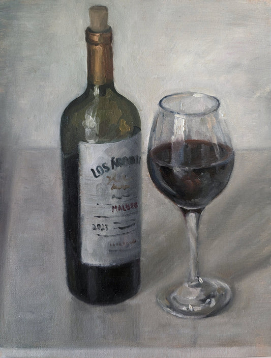 Red Red Wine | Original Painting Original Paintings Harriet Lawless Artist argentina