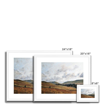 Soft Sunrise Over Pen Y Fan | Print Prints Harriet Lawless Artist wales 20"x16" / 51x41cm Natural Frame