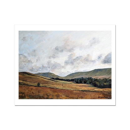 Soft Sunrise Over Pen Y Fan | Print Prints Harriet Lawless Artist wales 20"x16" / 51x41cm Unframed