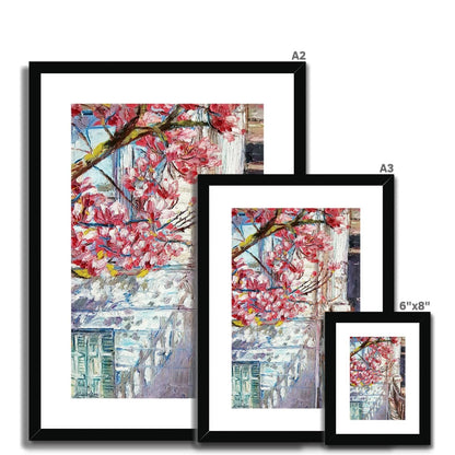 Springtime in London | Print Prints Harriet Lawless Artist england A3 / 12"x16.5" Natural Frame