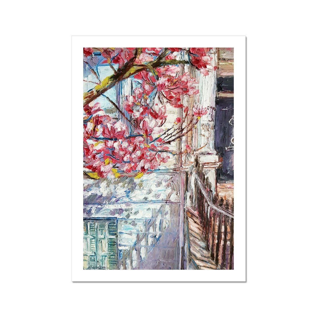 Springtime in London | Print Prints Harriet Lawless Artist england A3 / 12"x16.5" Unframed