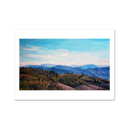 The Hills Of Bologna, Italy | Print Prints Harriet Lawless Artist italy A3 / 16.5"x12" Unframed