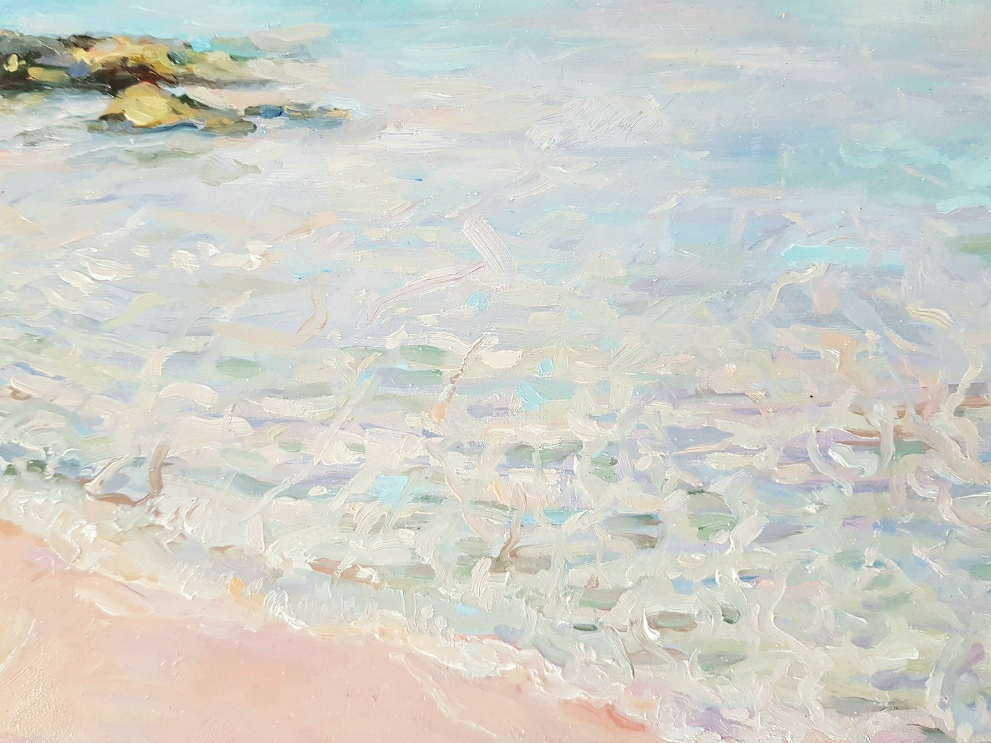 Elafonisi Beach, Crete | Original Painting Original Paintings Harriet Lawless Artist greece