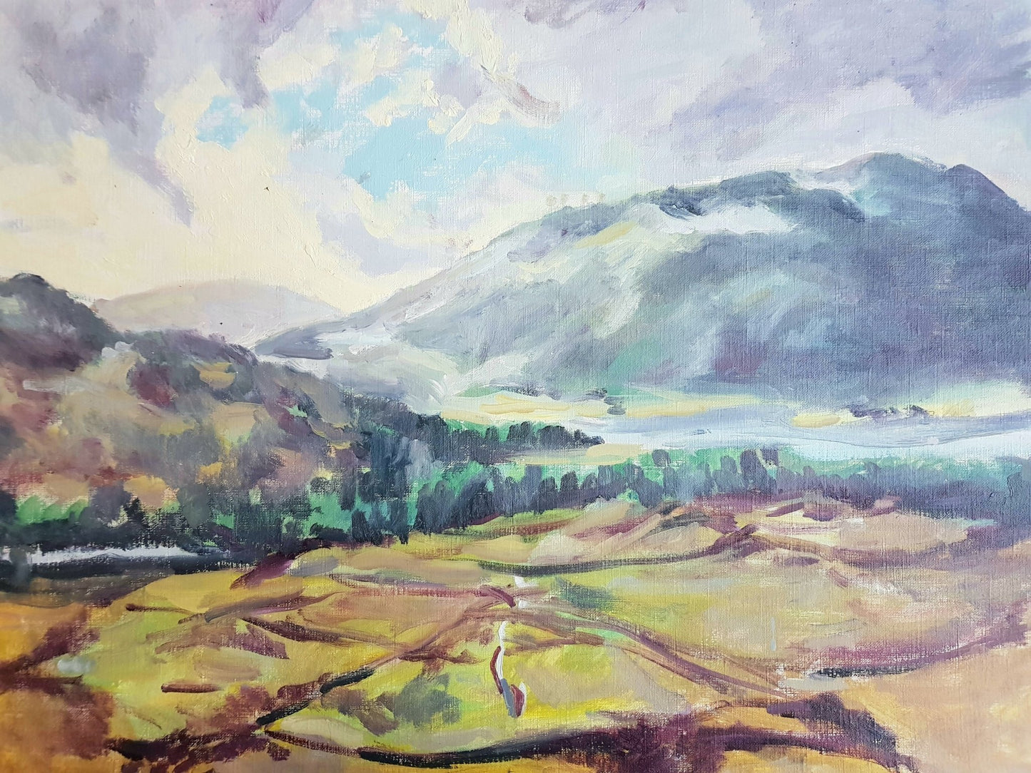 Scottish Highlands Original Paintings Harriet Lawless Artist england