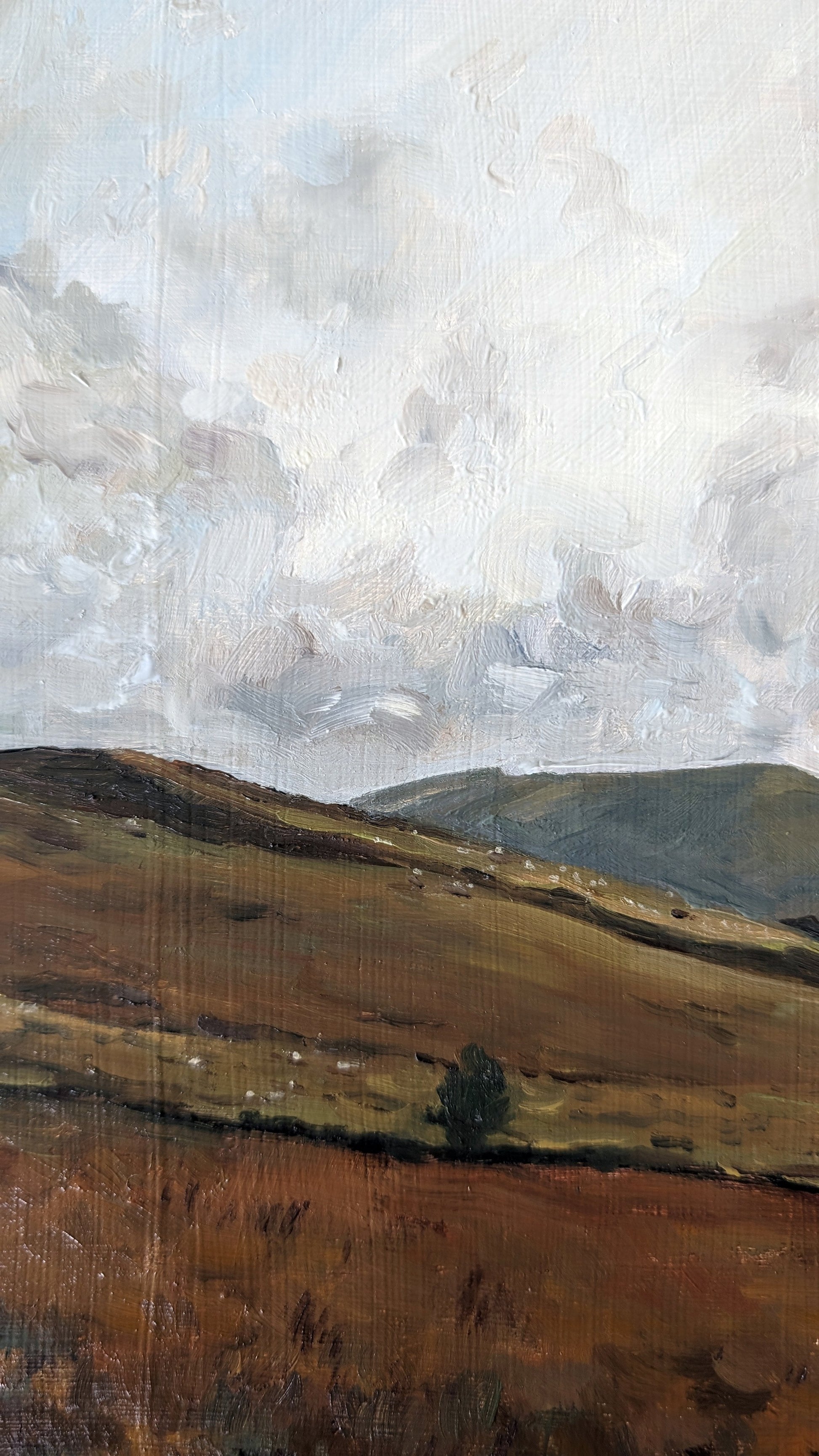Soft Sunrise Over Pen Y Fan | Original Painting Original Paintings Harriet Lawless Artist wales
